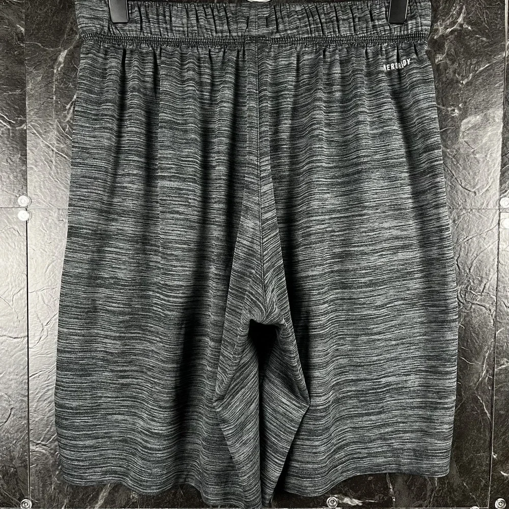 Adidas Men's Grey AEROREADY Running Shorts Small
